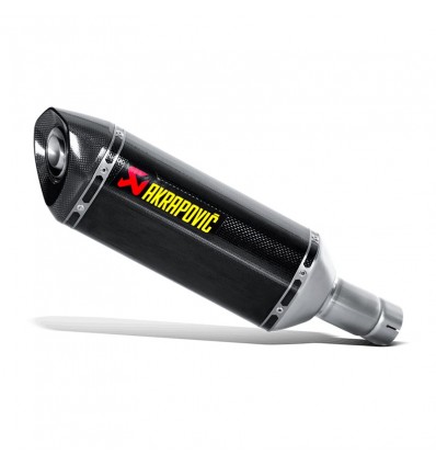 Marmitta Akrapovic Slip On Carbonio non omologata per Aprilia RSV4 15-16