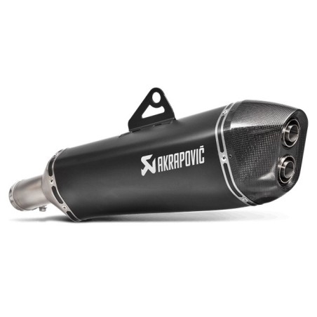 Marmitta Akrapovic Slip On Titanio nero omologata per BMW F700GS/F800GS 2017