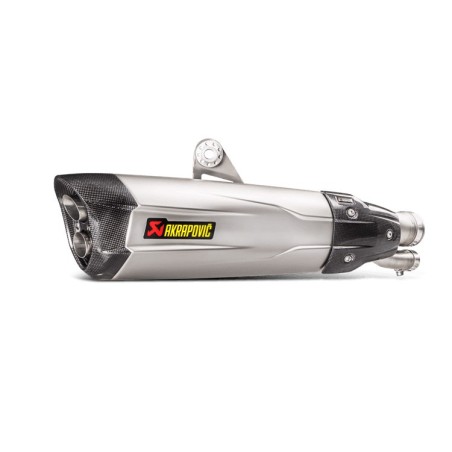 Marmitta Akrapovic Slip On Titanio omologata per BMW S1000RR 17-18