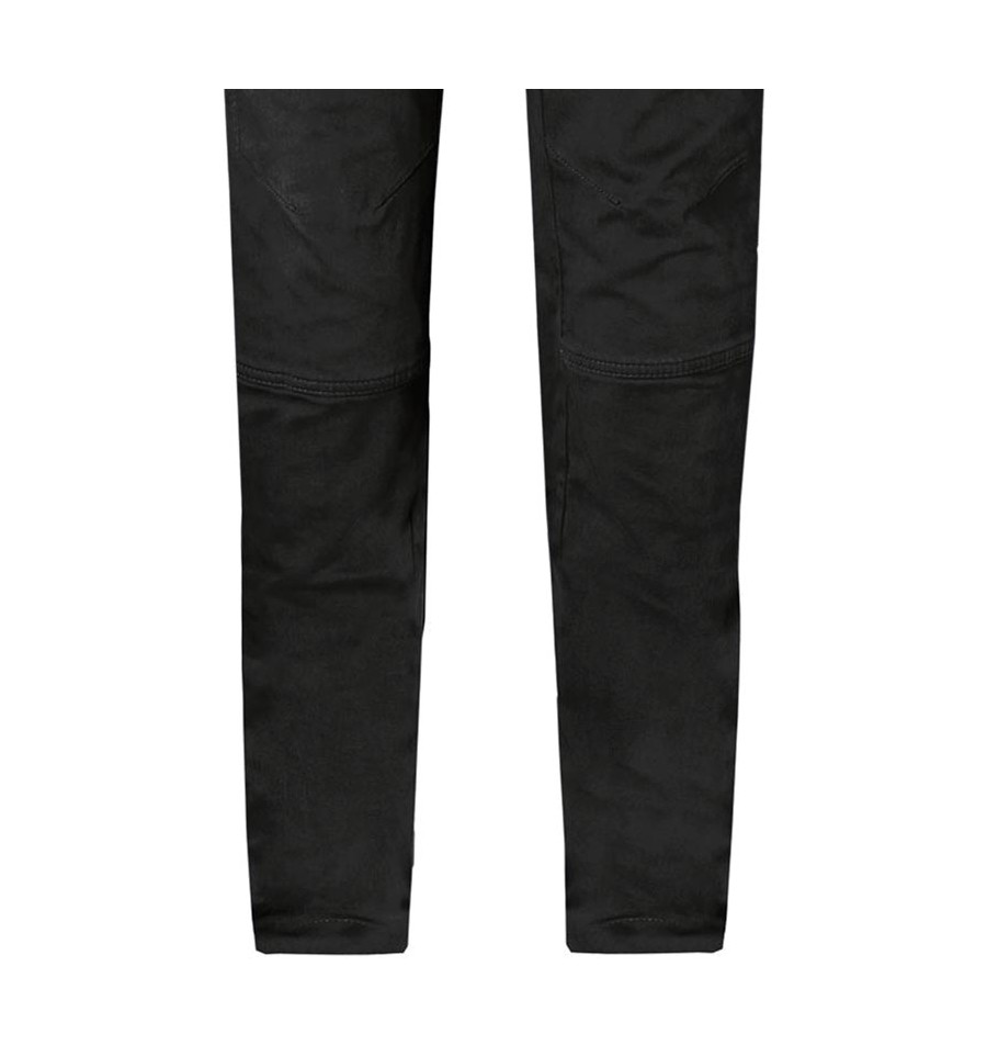 Pantalone da moto in tessuto PMJ Jeans Santiago nero