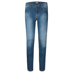 SHUOJIA Jeans da moto Pantaloni rivestiti slim retrò da uomo