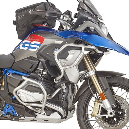 Paramotore tubolare inox Givi specifico per BMW R1200 GS dal 2017 e R1250 GS