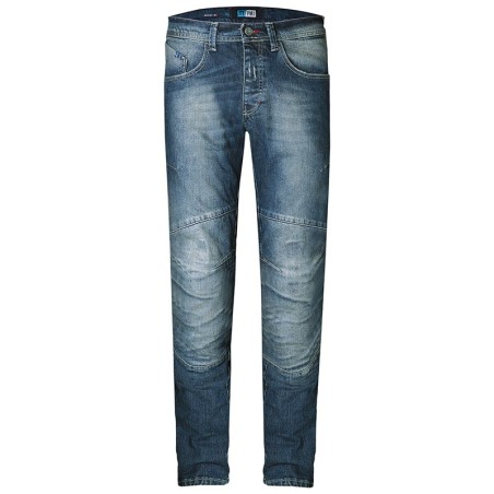 Pantalone jeans da moto PMJ Jeans Vegas medio con rinforzi in Twaron