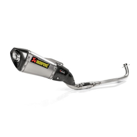 Scarico completo Akrapovic Linea Racing inox non omologato per Honda MSX 125 Grom 2019