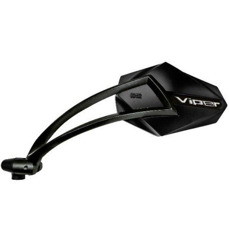 Specchio Far universale da manubrio Viper 4 nero