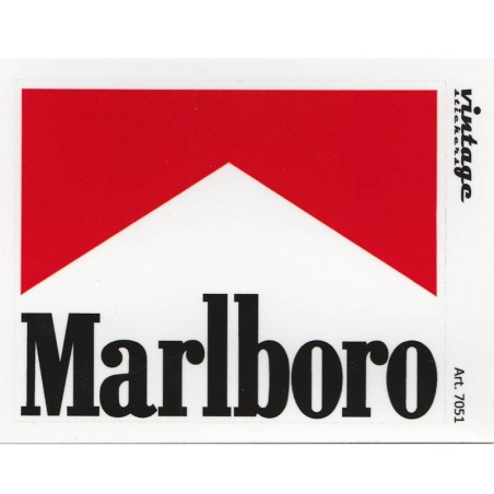 Adesivo serie Vintage MARLBORO 9x12 cm