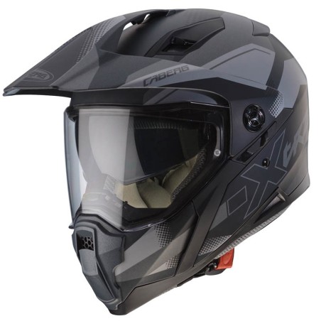 Casco Caberg XTrace Spark enduro nero, antracite e argento