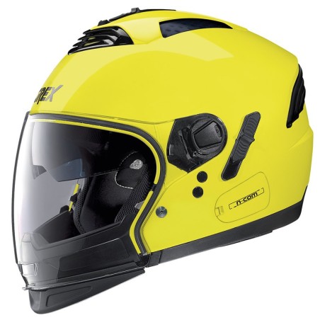 Casco Grex G4.2 Pro N-Com giallo fluo