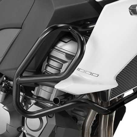 Paramotore tubolare Givi nero specifico per Kawasaki Versys 1000