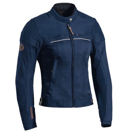 Giacca moto da donna Ixon Filter Lady blu navy