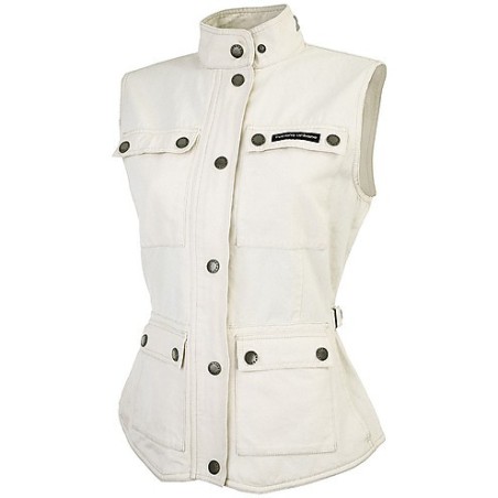 Gilet da donna Tucano Urbano Clarabella Cotton bianco