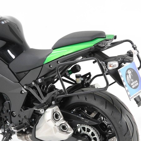 Coppia telai laterali neri Hepco & Becker Lock It per Kawasaki Z 1000 SX 15-16