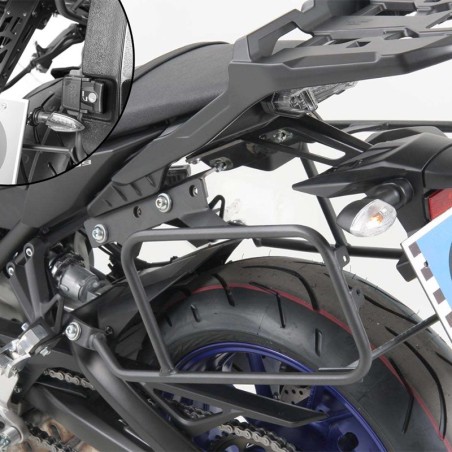 Coppia telai laterali antracite Hepco & Becker Lock It per Yamaha MT-09 dal 2016