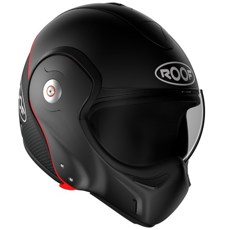 Casco modulare Roof R09 Boxxer Carbon nero opaco