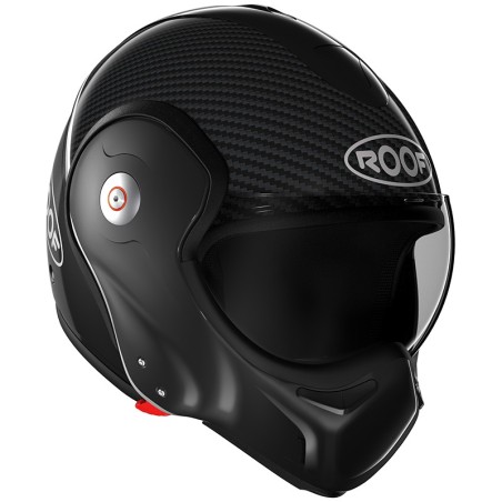 Casco modulare Roof R09 Boxxer Carbon nero lucido