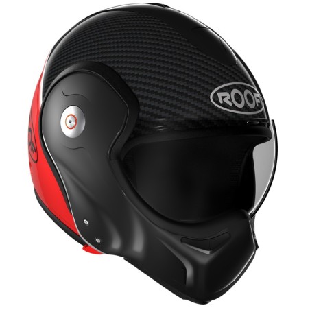 Casco modulare Roof R09 Boxxer Carbon rosso