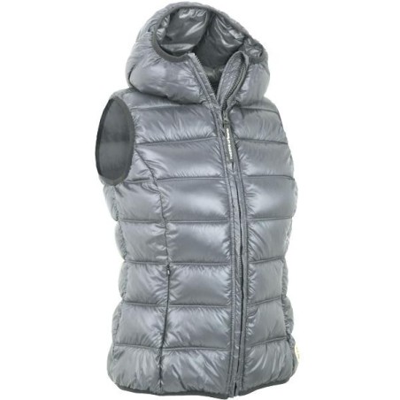 Gilet da donna Tucano Urbano Hot Dog Lady imbottito grigio medio