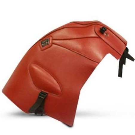 Copriserbatoio Bagster per Honda XL 650V Transalp in similpelle rosso scuro