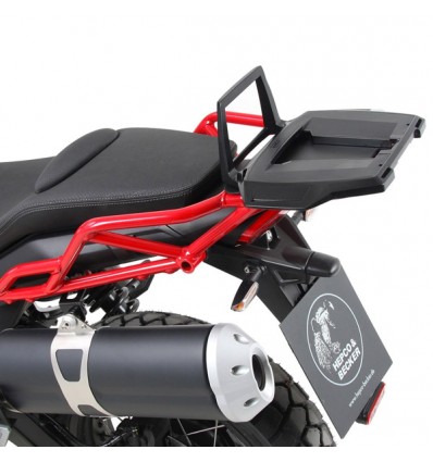 Portapacchi Hepco & Becker Alu Rack argento per Moto Guzzi V85 TT