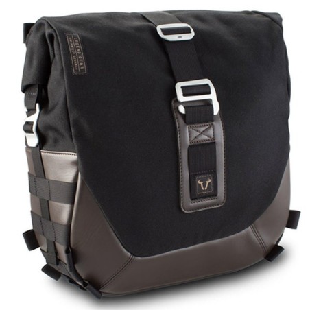 Borsa laterale SW-Motech Legend da 13,5 lt in tessuto e pelle marrone