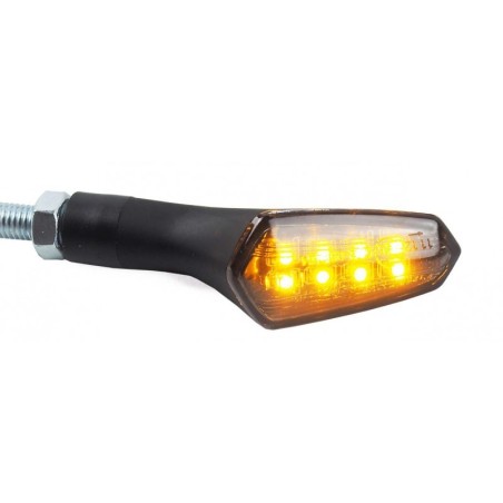 Frecce Lightech 926 a led omologate nere