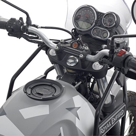 Flangia serbatoio Givi per borse con sistema Tanklock su Royal Enfiels Himalayan