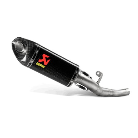 Marmitta Akrapovic Slip On Carbonio per Triumph Street Triple 765 S/R/RS 17-19