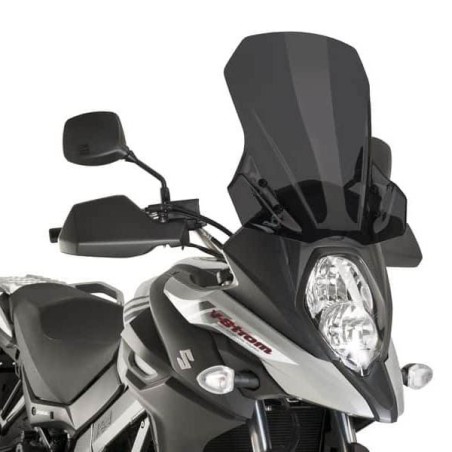 Cupolino fumé scuro Puig Touring per Suzuki DL 650 V-Strom dal 2017