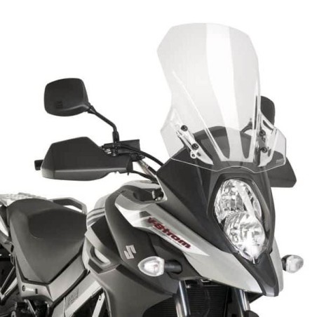 Cupolino trasparente Puig Touring per Suzuki DL 650 V-Strom dal 2017