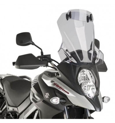 Cupolino fumé chiaro con visore Puig Touring per Suzuki DL 650 V-Strom dal 2017