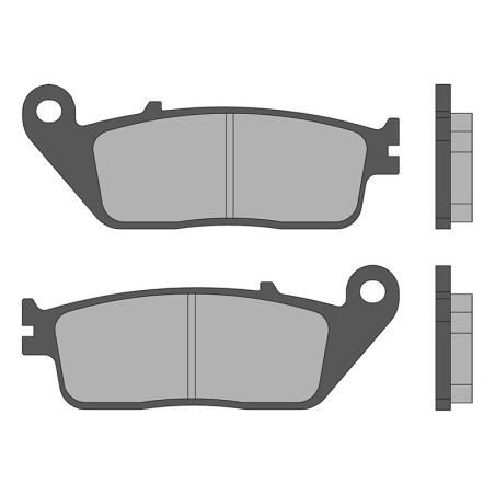 Pasticche freno anteriori Malossi Brake Pads