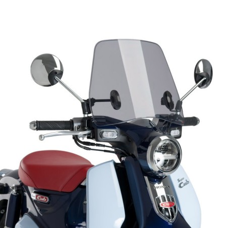 Parabrezza fumé Puig Trafic per Honda Super Cub C125 dal 2018