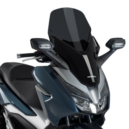 Cupolino fumé scuro Puig Touring per Honda Forza 125/300 dal 2018