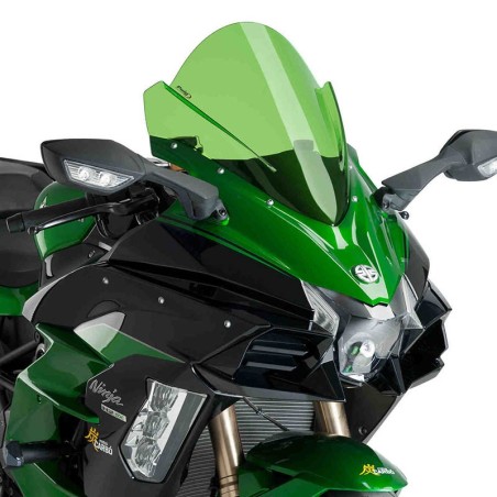 Cupolino verde Puig Racing per Kawasaki Ninja H2 SX dal 2018