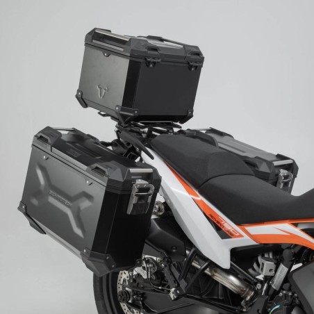 Set completo borse+telai neri SW-Motech Adventure per KTM 790 Adventure dal 2019