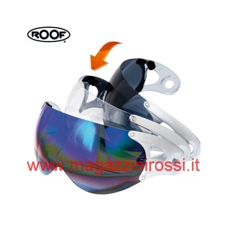 Visiera Roof per casco Fever R04 trasparentel