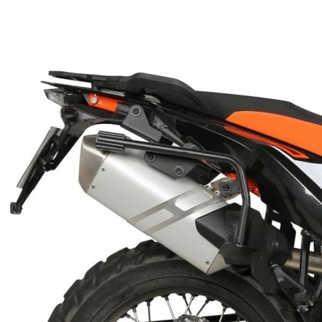 Portavaligie laterale Shad 3P per valigie SH36 su KTM Duke 790 R e ADV