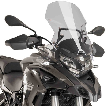 Cupolino Puig Touring per Benelli TRK 502 e 502X fume chiaro