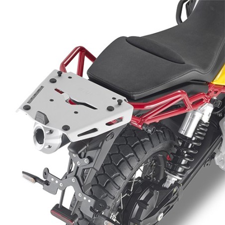 Portapacchi Givi Monokey alluminio per Moto Guzzi V85 TT