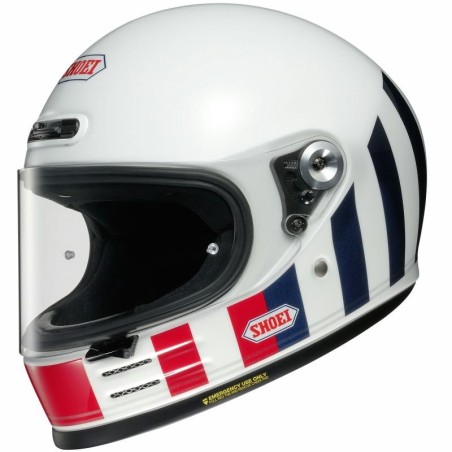 Casco Shoei Glamster vintage Resurrection TC10 bianco