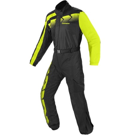 Tuta antipioggia Spidi Touring Rain Suit nera e gialla