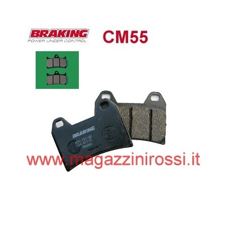 Pasticche freno Braking 786 mescola CM55 Yamaha T-Max 5