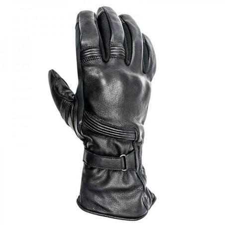 Guanti da moto in pelle Helstons Titanium - Nero