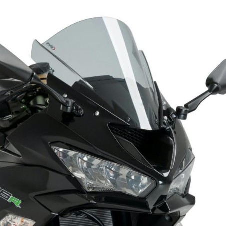 Cupolino Puig Z-Racing per Kawasaki ZX-6R dal 2019 fumè chiaro