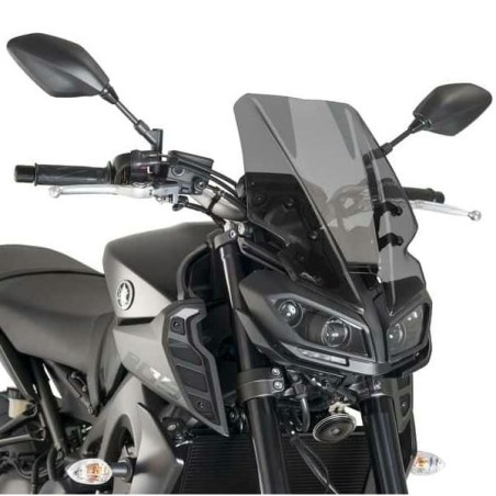 Cupolino Puig Touring per Yamaha MT-09 dal 2017 fume scuro