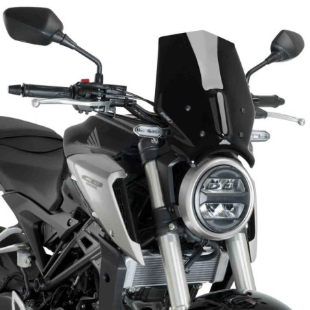 Cupolino Puig Naked per Honda CB125R e CB300R nero