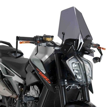 Cupolino Puig Naked fumè scuro per KTM 790 Duke e 890 Duke R