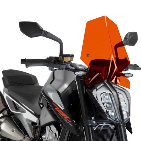 Cupolino Puig Naked atancio trasparente per KTM 790 Duke e 890 Duke R