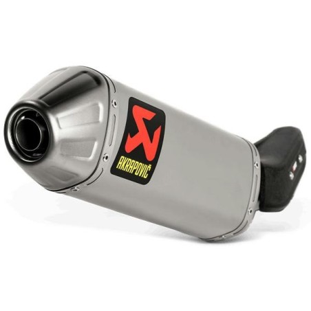 Marmitta Akrapovic Slip On Titanio omologata per Yamaha Tenere 700