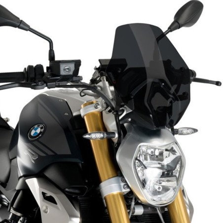 Cupolino Puig Naked per BMW R1250 R, colore fumè scuro